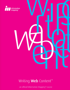 eBook: Writing Web Content